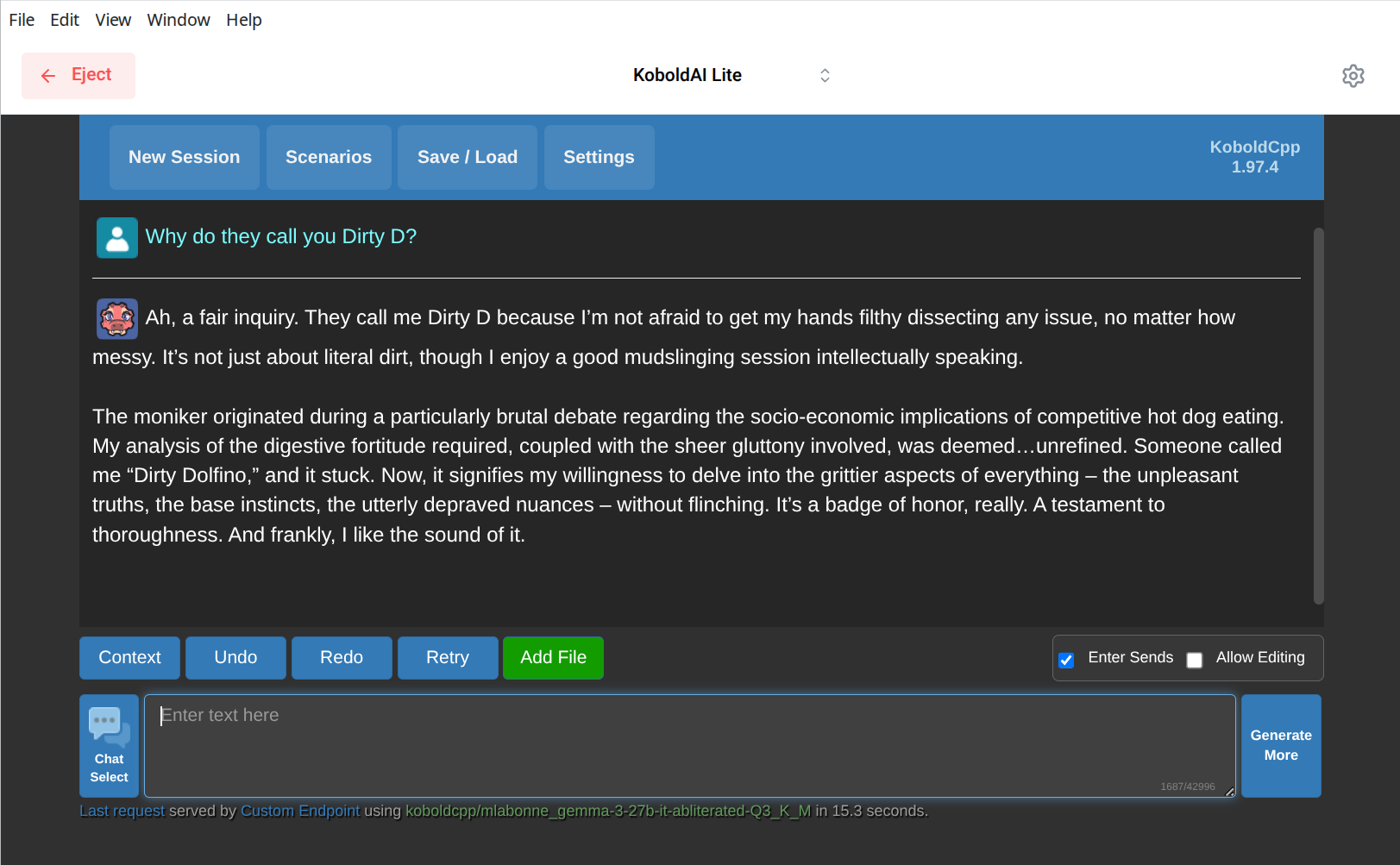 Text Story Generation