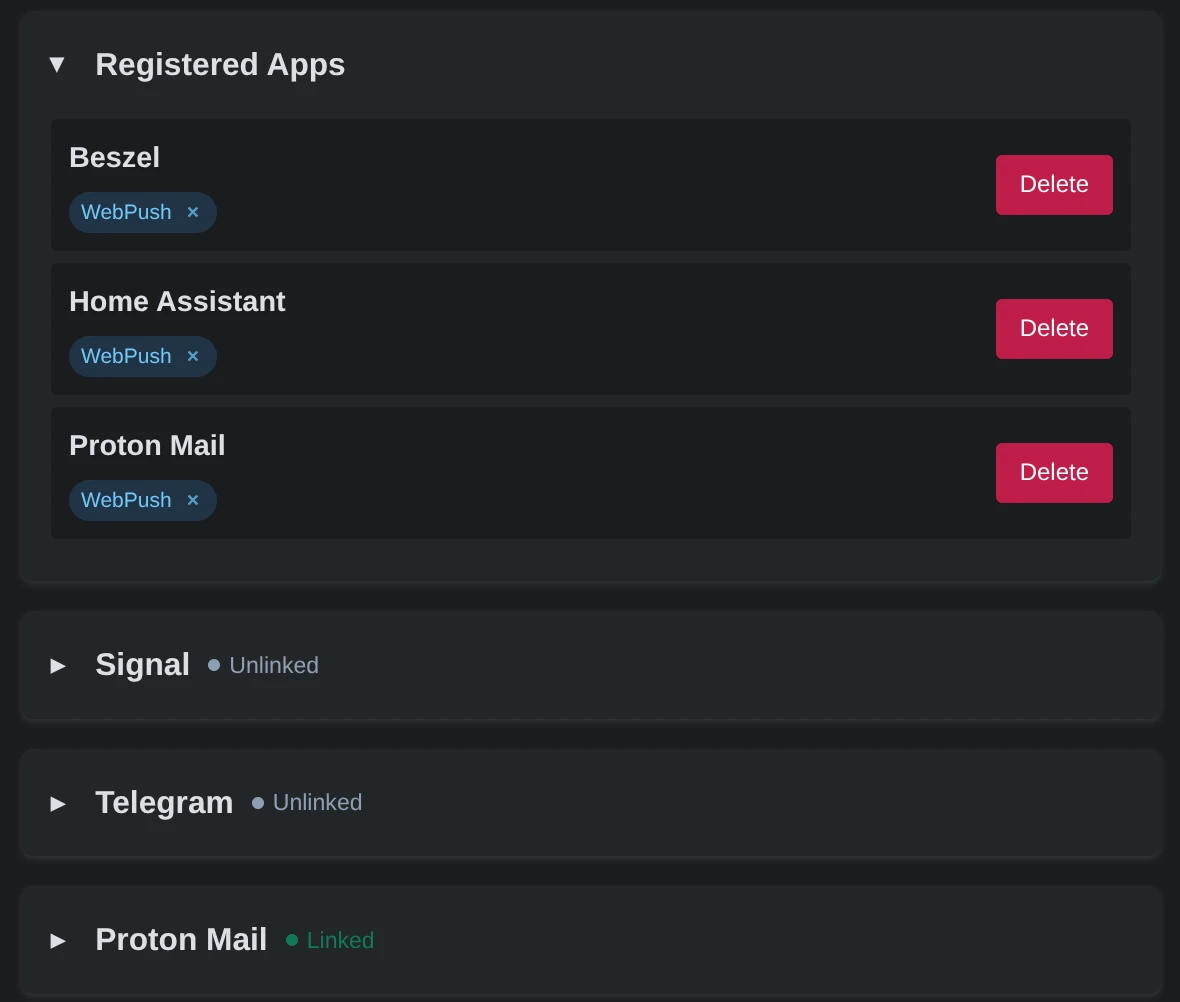 Prism Dashboard (dark)